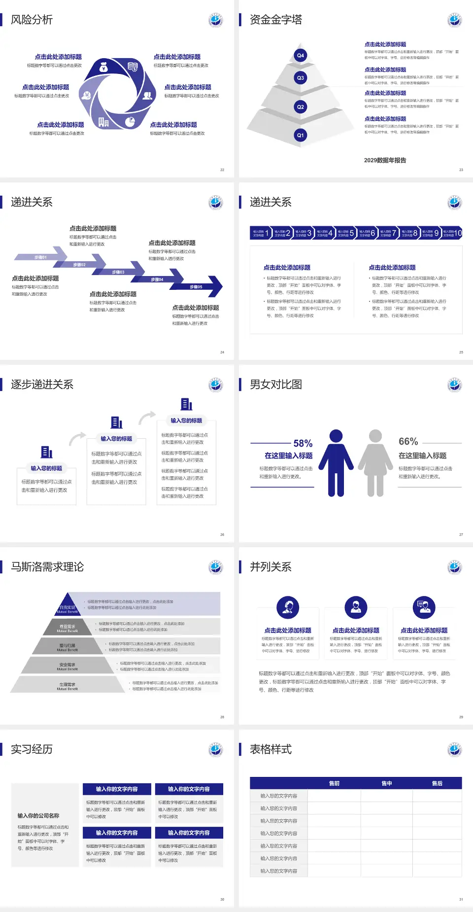 江阴市中医院项目申请与汇报PPT模板4:3格式幻灯片预览图4
