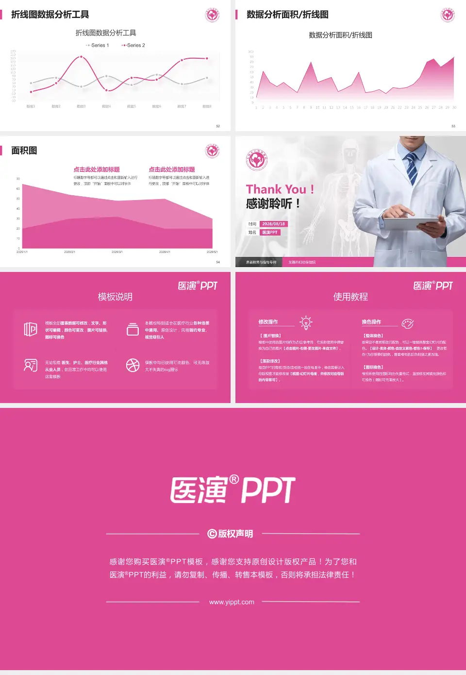 无锡市妇幼保健院患者教育与指导PPT模板16:9格式幻灯片预览图7