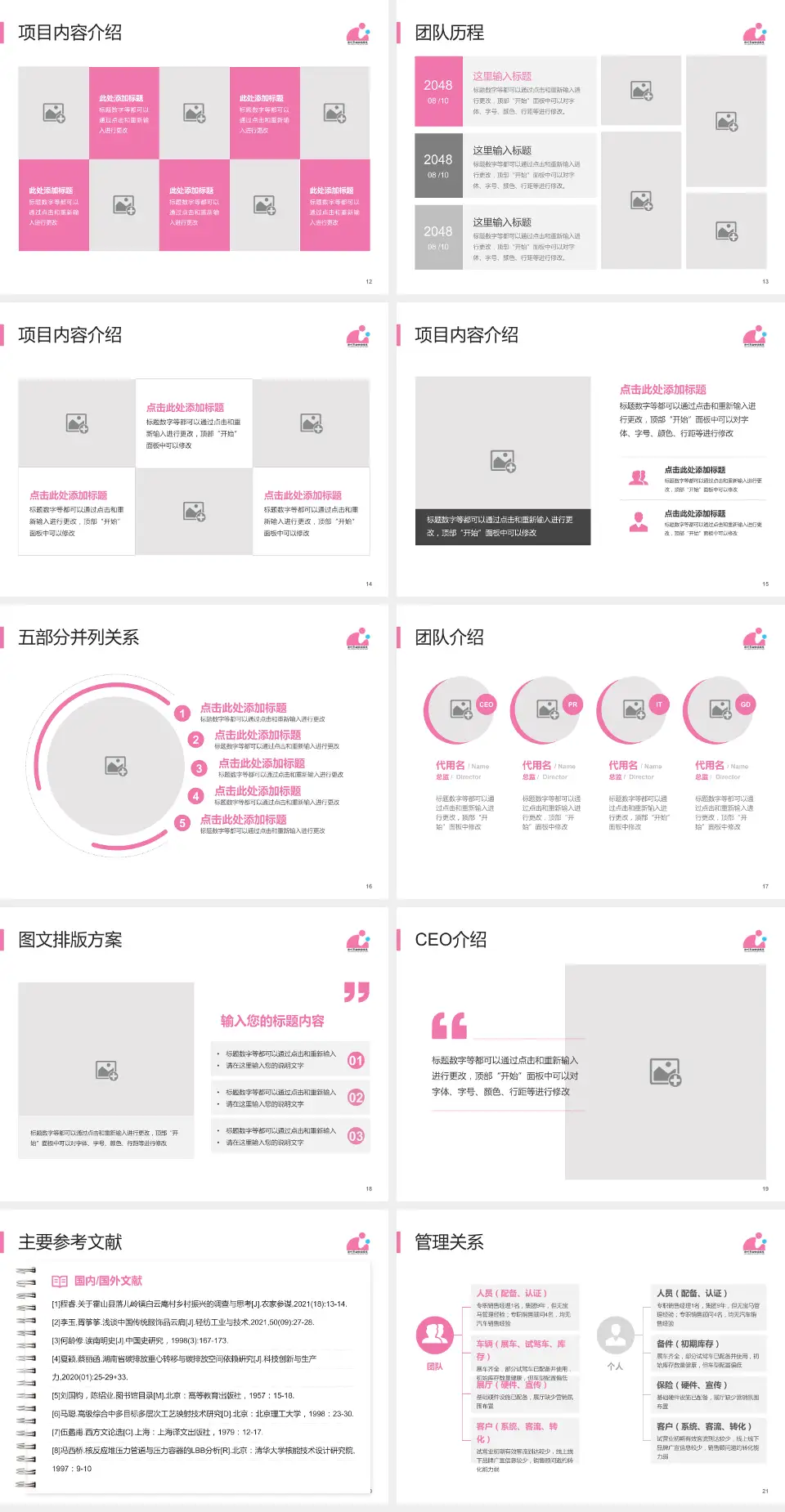 徐州市妇幼保健院医疗行业比赛专用PPT模板4:3格式幻灯片预览图3