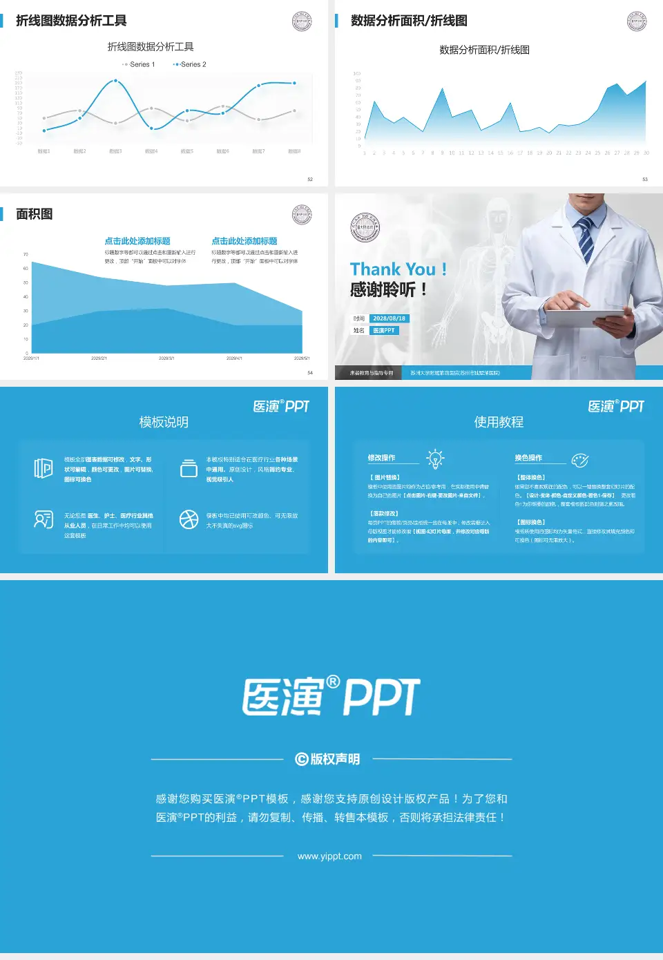 苏州大学附属第四医院(苏州市独墅湖医院)患者教育与指导PPT模板16:9格式幻灯片预览图7