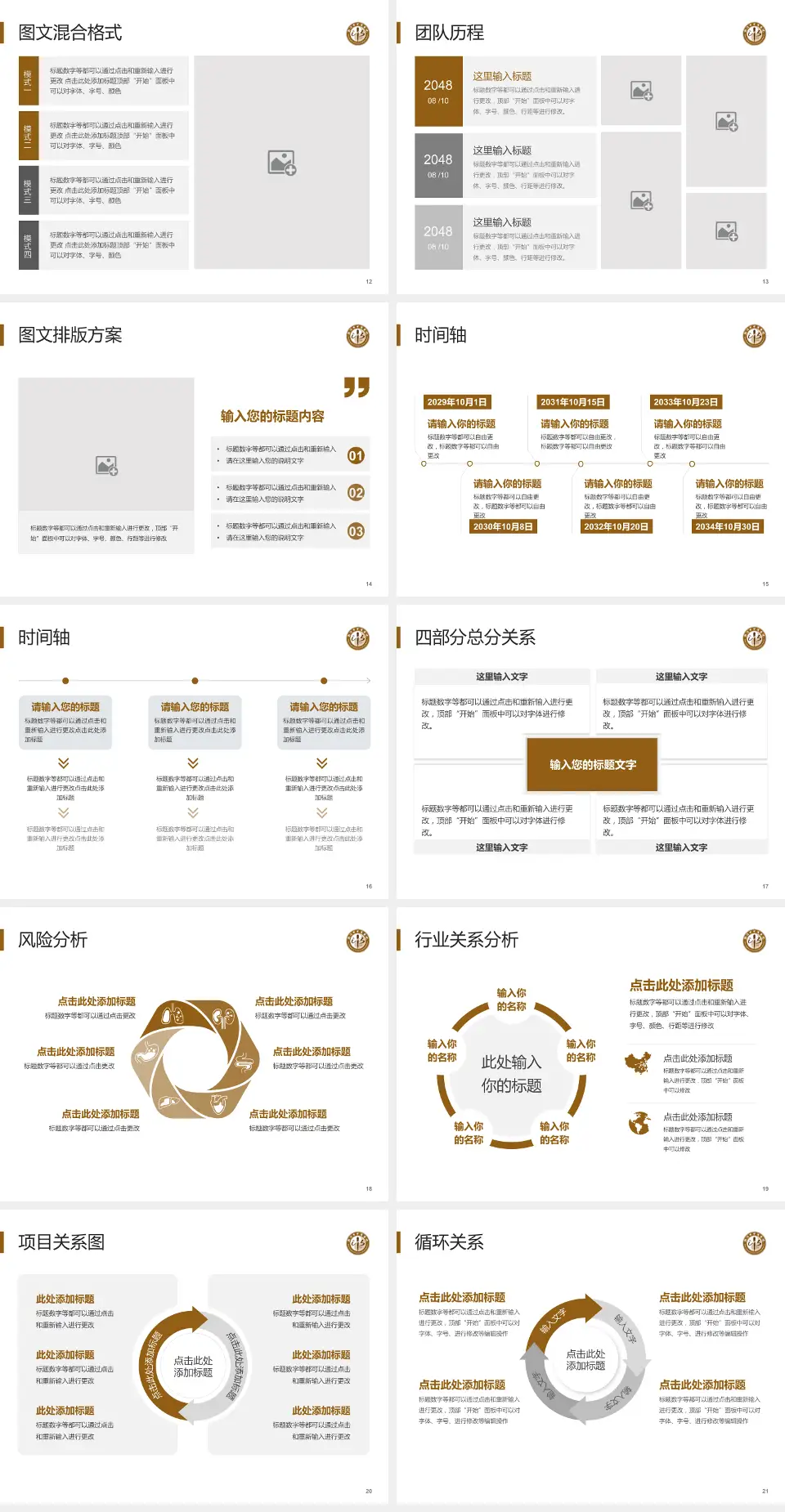 新沂市中医医院项目申请与汇报PPT模板4:3格式幻灯片预览图3