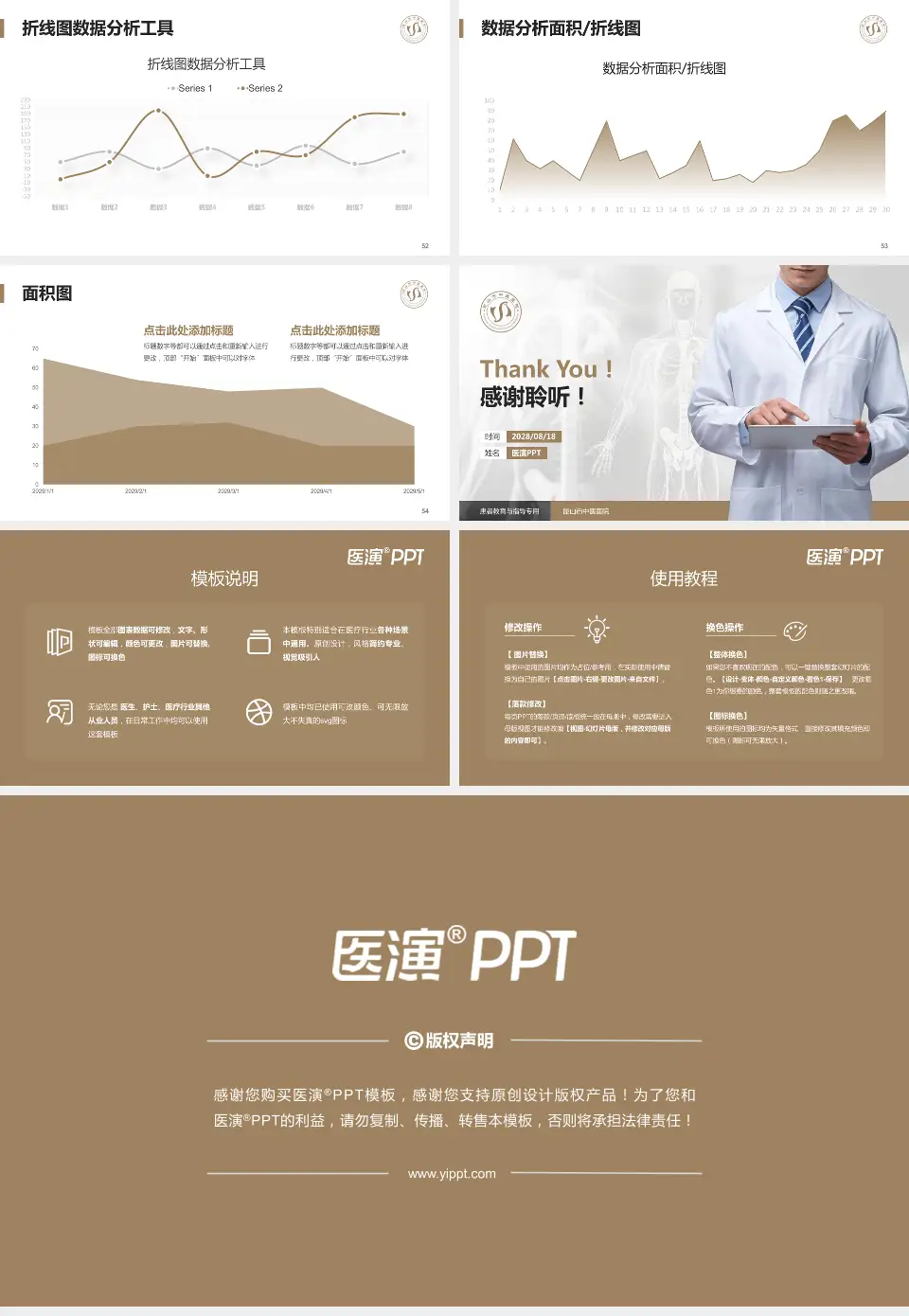 昆山市中医医院患者教育与指导PPT模板16:9格式幻灯片预览图7