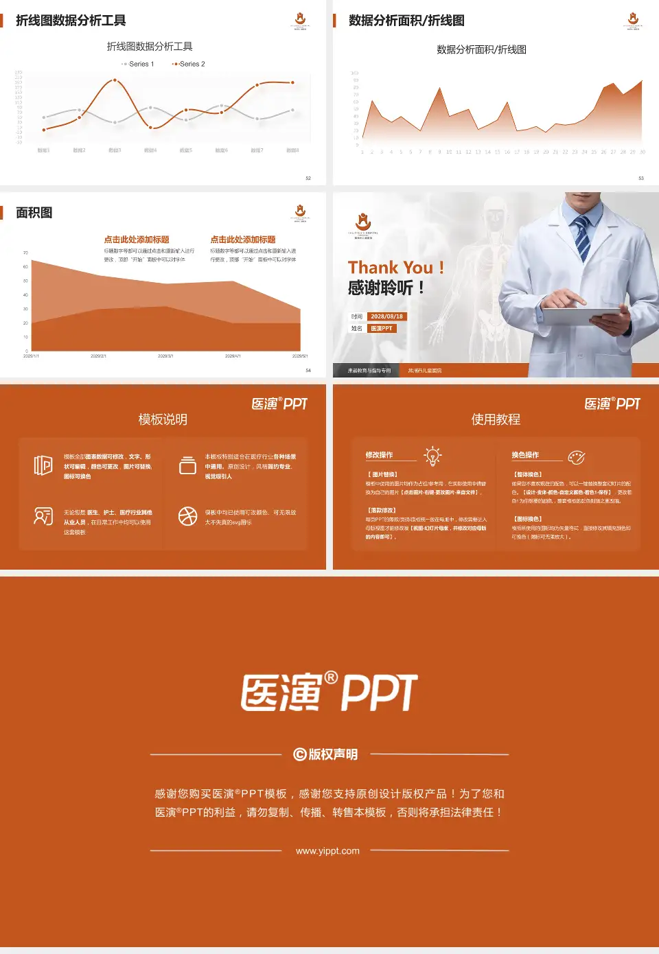 常州市儿童医院患者教育与指导PPT模板16:9格式幻灯片预览图7