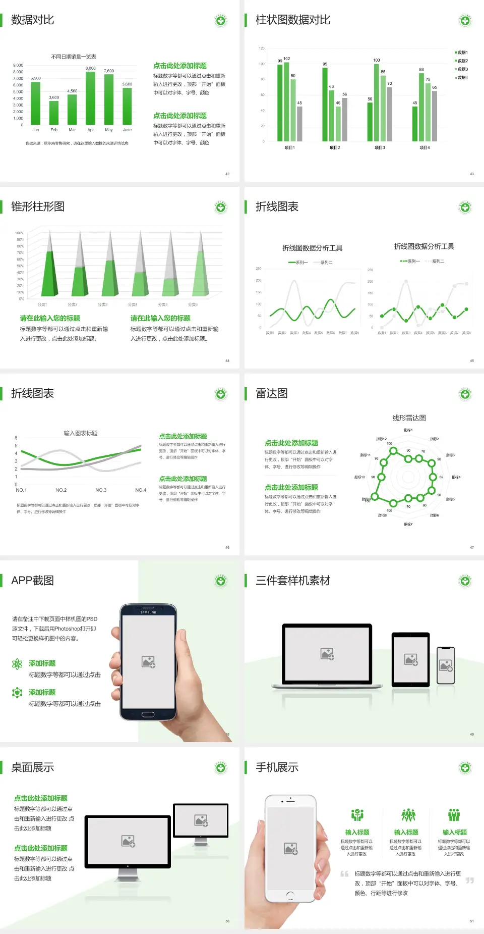 徐州市儿童医院医院管理报告PPT模板4:3格式幻灯片预览图6