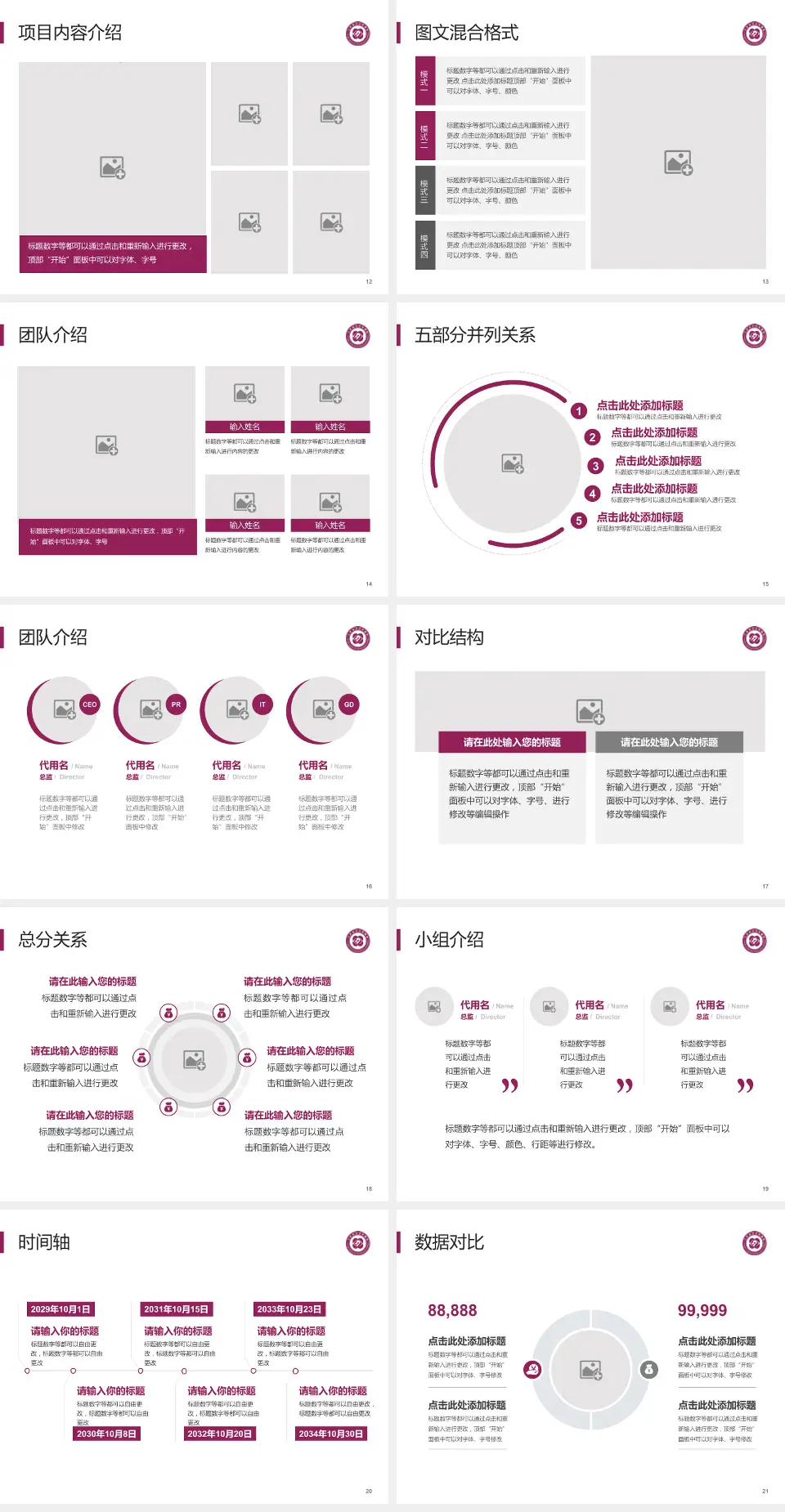 江苏省妇幼保健院医疗知识普及PPT模板4:3格式幻灯片预览图3