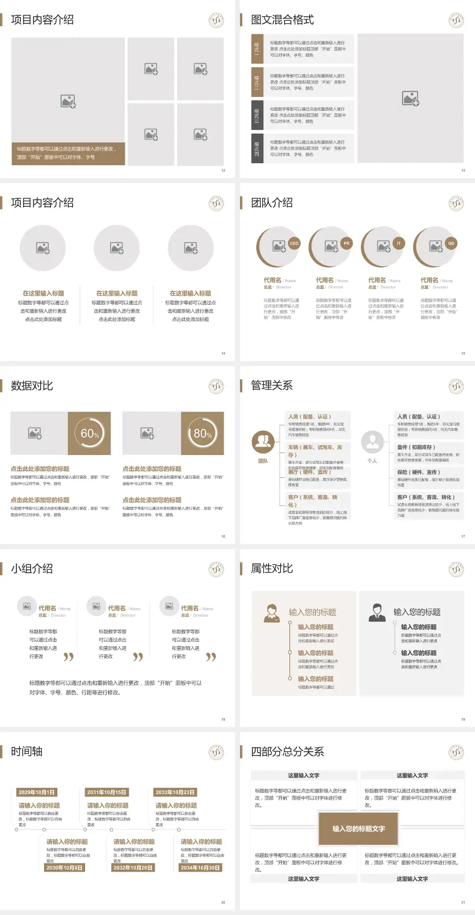昆山市中医医院科室介绍与推广PPT模板4:3格式幻灯片预览图3