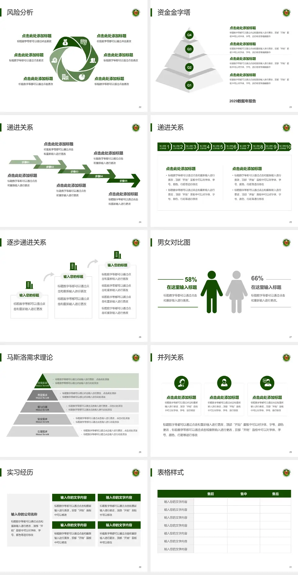 中国人民解放军第八一医院项目申请与汇报PPT模板4:3格式幻灯片预览图4