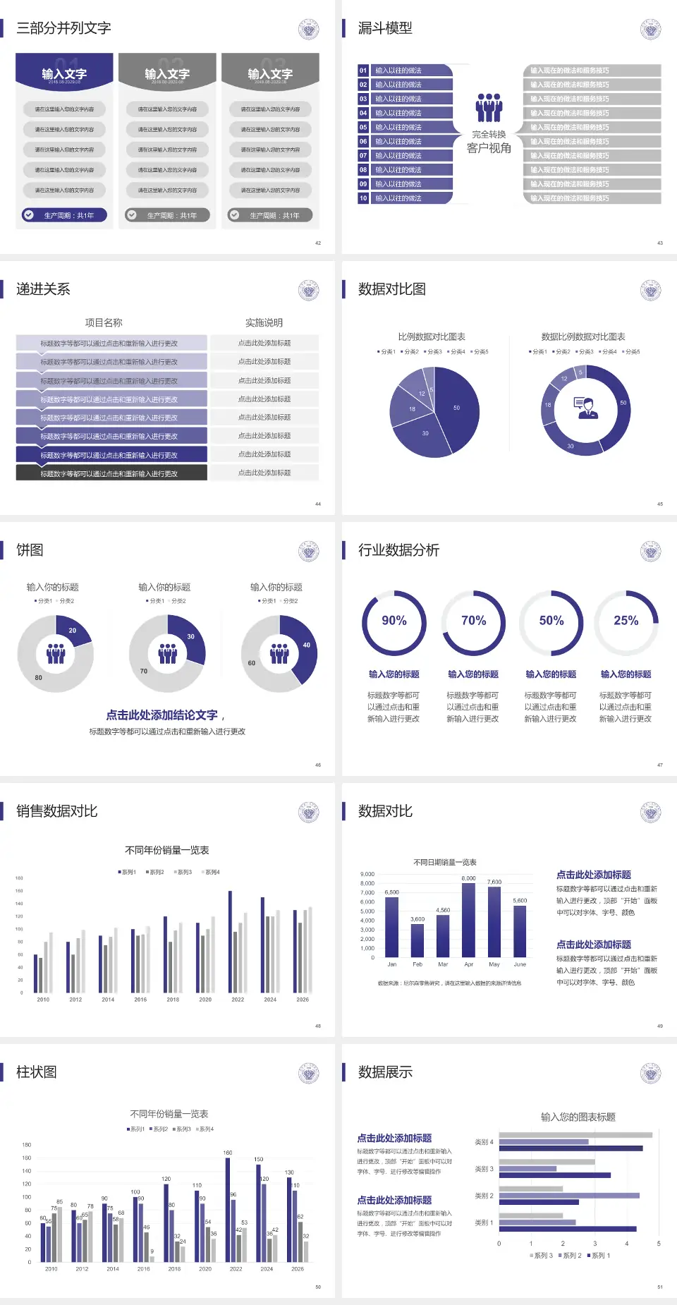 吉林省一汽总医院患者教育与指导PPT模板4:3格式幻灯片预览图6