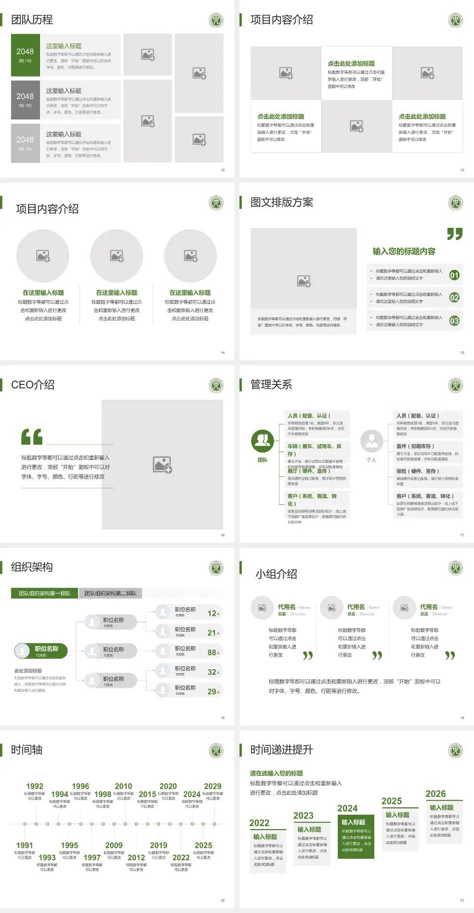 东南大学附属中大医院医院管理报告PPT模板4:3格式幻灯片预览图3
