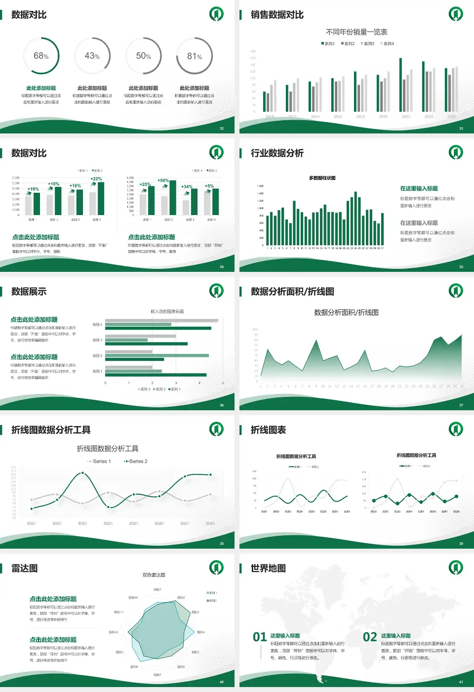 南京市第一医院南院会议与研讨会PPT模板16:9格式幻灯片预览图5
