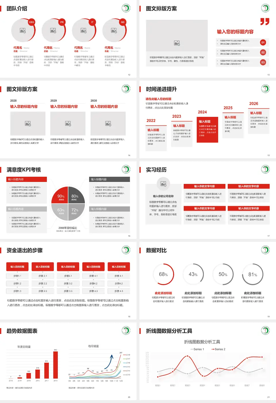 丹阳市人民医院培训与教育PPT模板16:9格式幻灯片预览图3