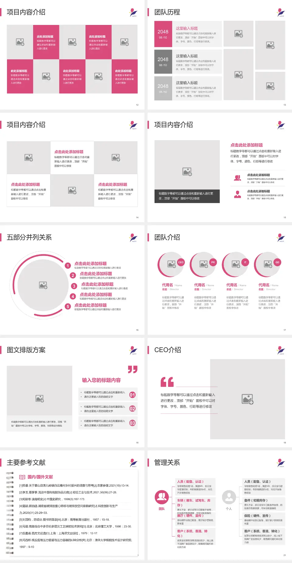 南京市儿童医院医疗行业比赛专用PPT模板4:3格式幻灯片预览图3
