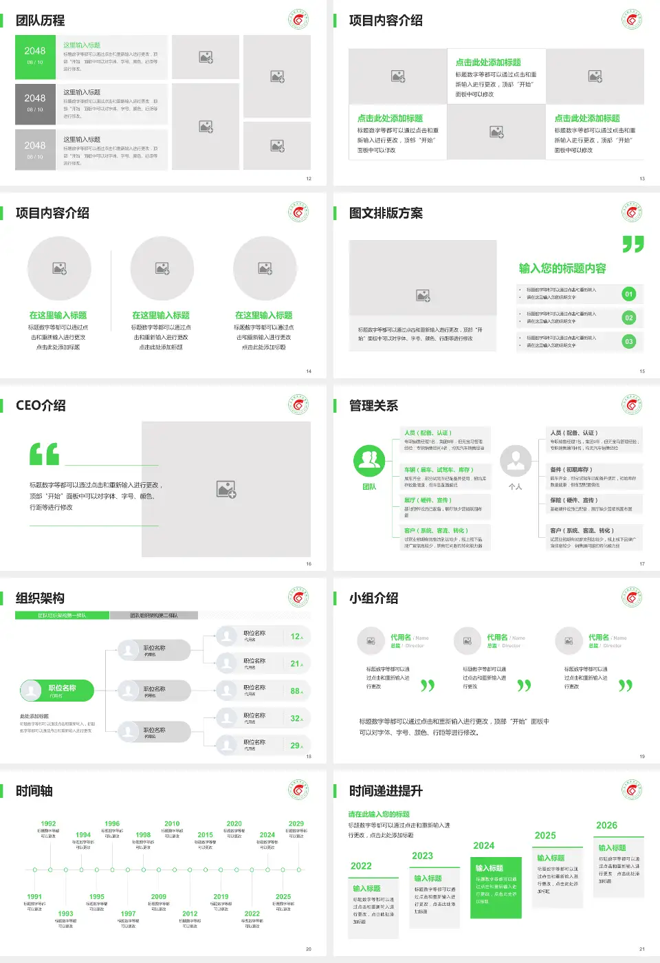 公主岭市中心医院医院管理报告PPT模板16:9格式幻灯片预览图3