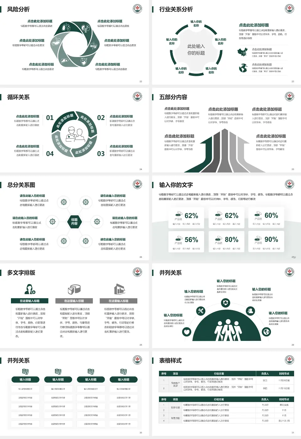 联勤保障部队第九六四医院科室介绍与推广PPT模板16:9格式幻灯片预览图4