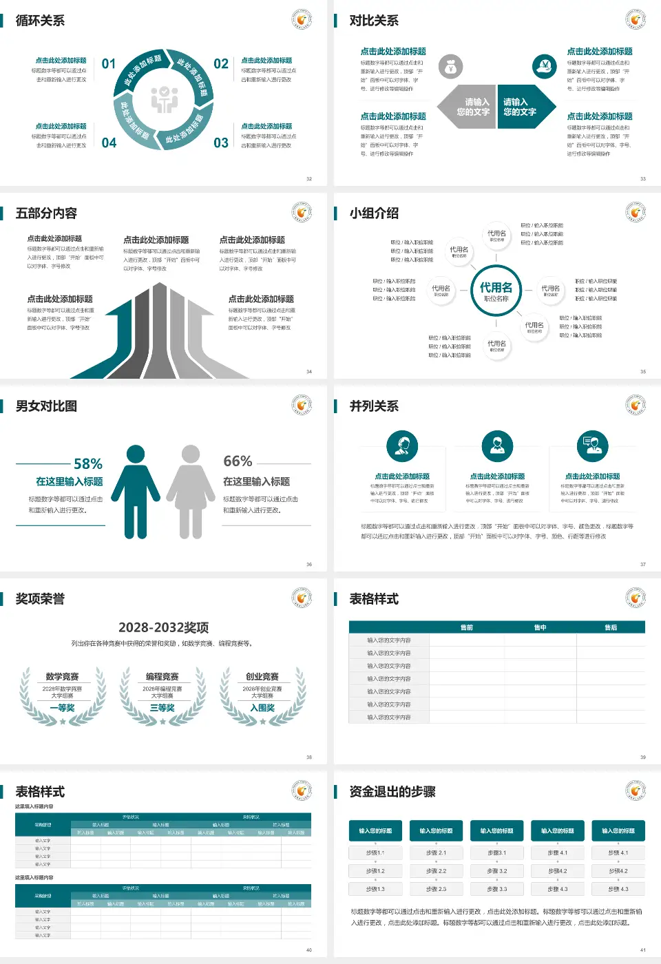 吉林省人民医院医院简介/日常通用PPT模板16:9格式幻灯片预览图5