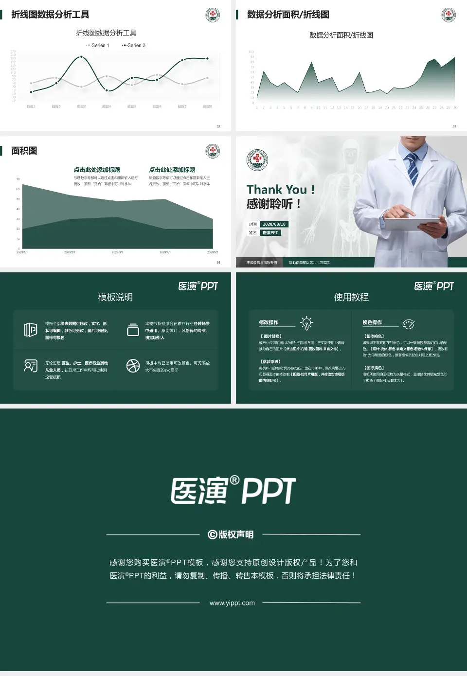 联勤保障部队第九六四医院患者教育与指导PPT模板16:9格式幻灯片预览图7