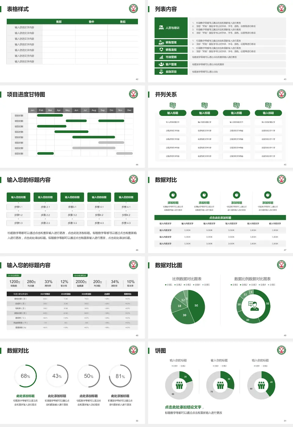 敦化市中医院医疗行业比赛专用PPT模板16:9格式幻灯片预览图6