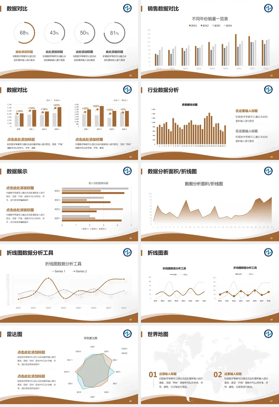 辽源市中医院会议与研讨会PPT模板16:9格式幻灯片预览图5