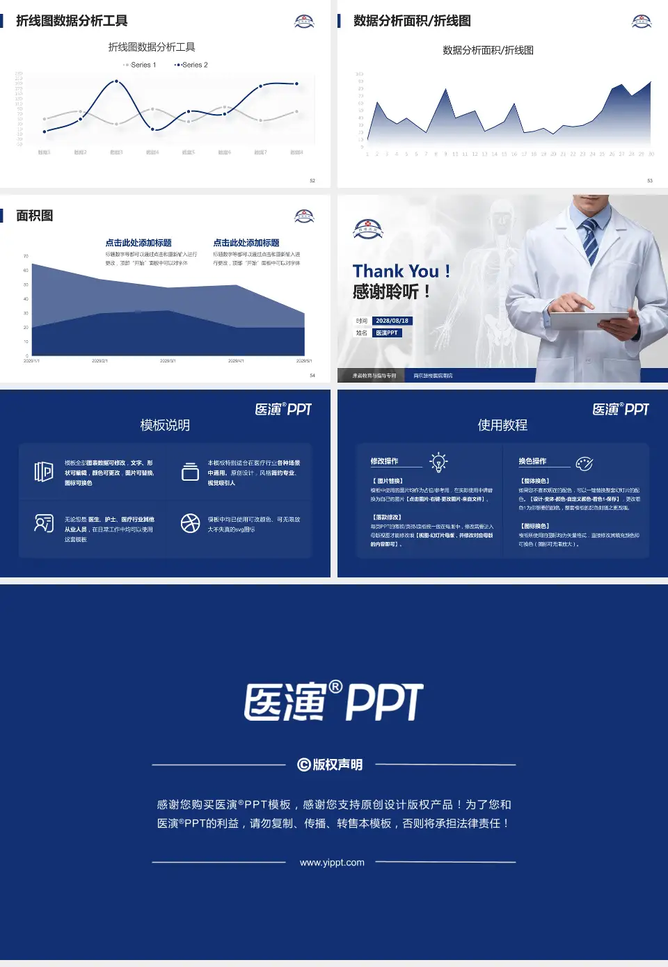 南京鼓楼医院南院患者教育与指导PPT模板16:9格式幻灯片预览图7