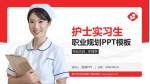 南京市妇幼保健院丁家庄院区护理专业职业生涯规划PPT模板_幻灯片封面预览图