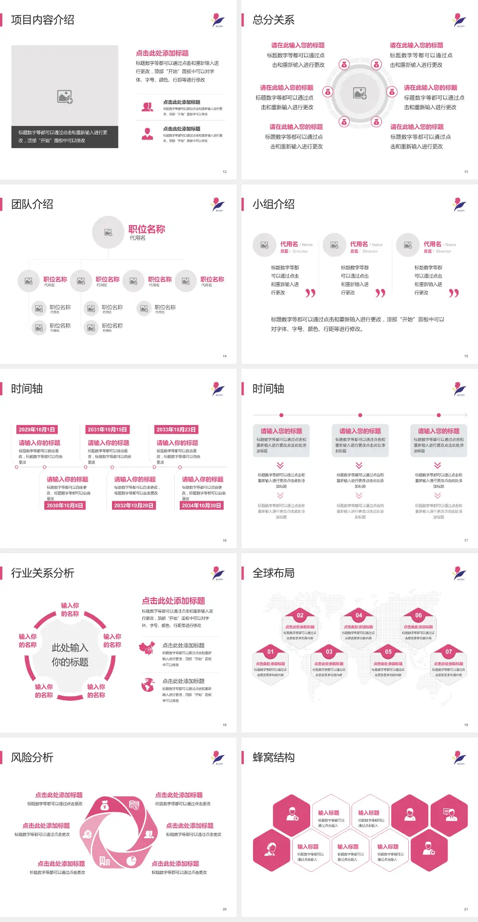 南京市儿童医院会议与研讨会PPT模板4:3格式幻灯片预览图3