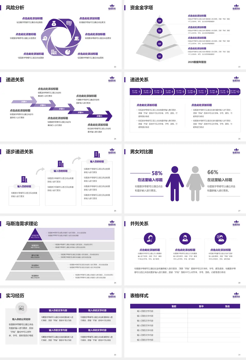 南京明基医院项目申请与汇报PPT模板16:9格式幻灯片预览图4