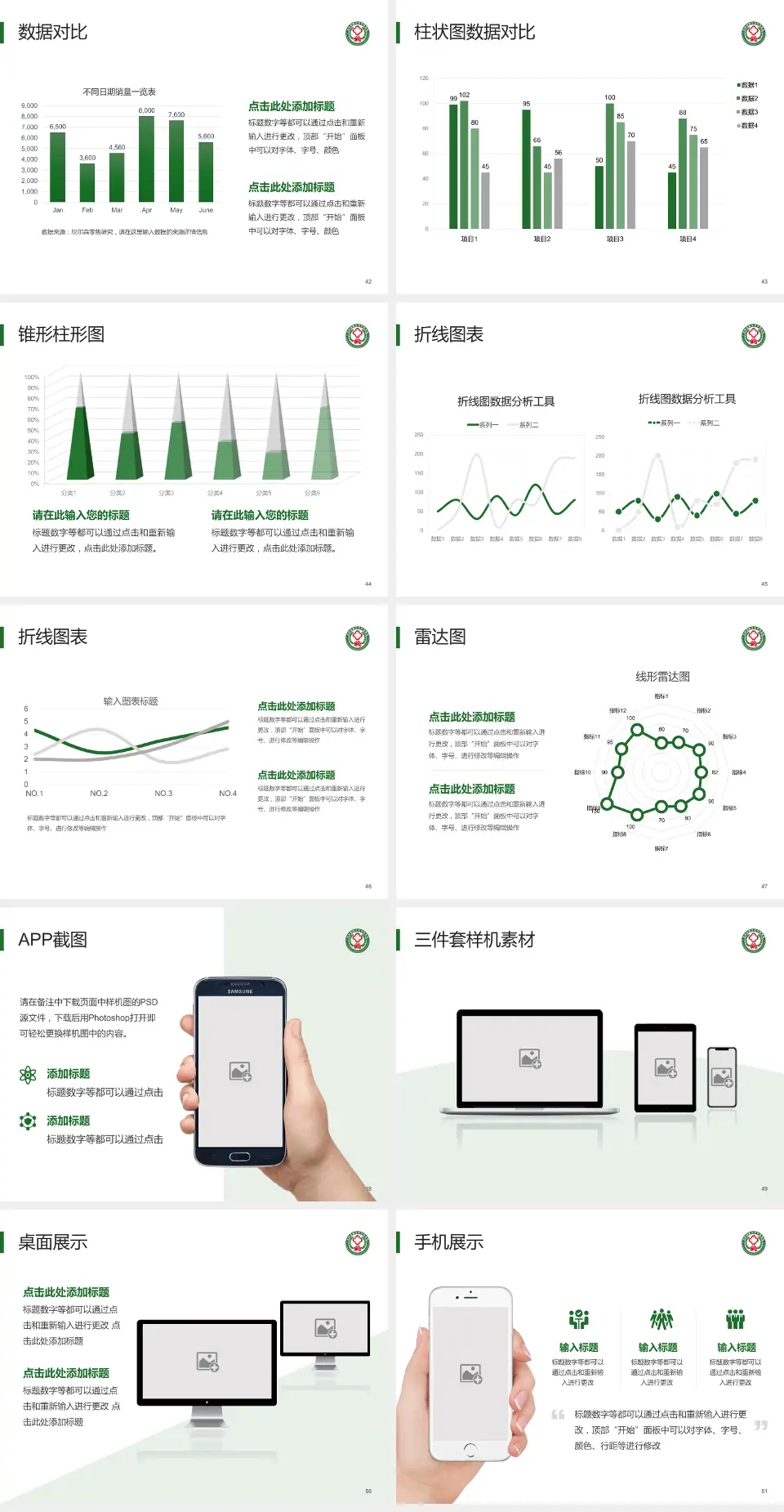 敦化市中医院医院管理报告PPT模板4:3格式幻灯片预览图6