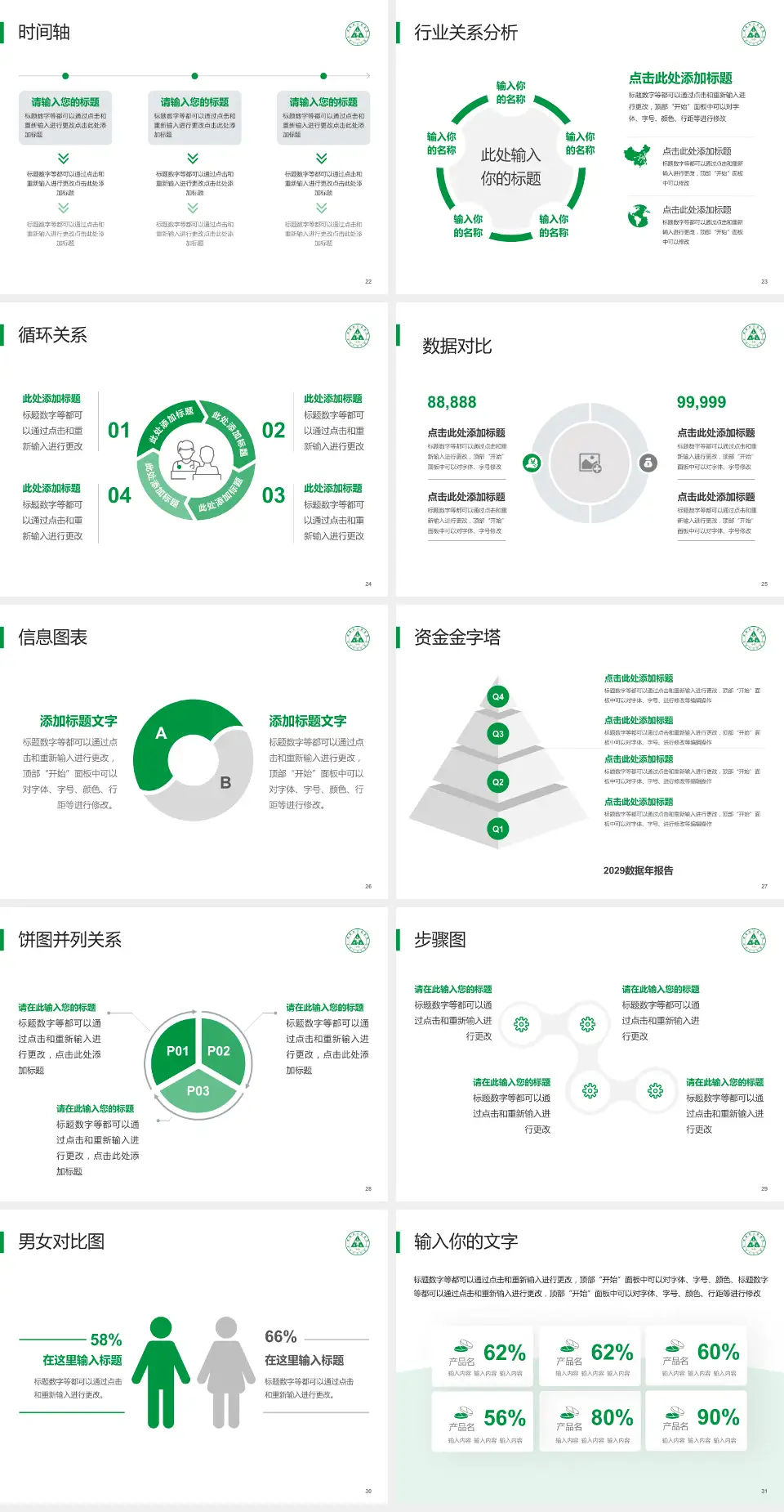 珲春市人民医院医院管理报告PPT模板4:3格式幻灯片预览图4