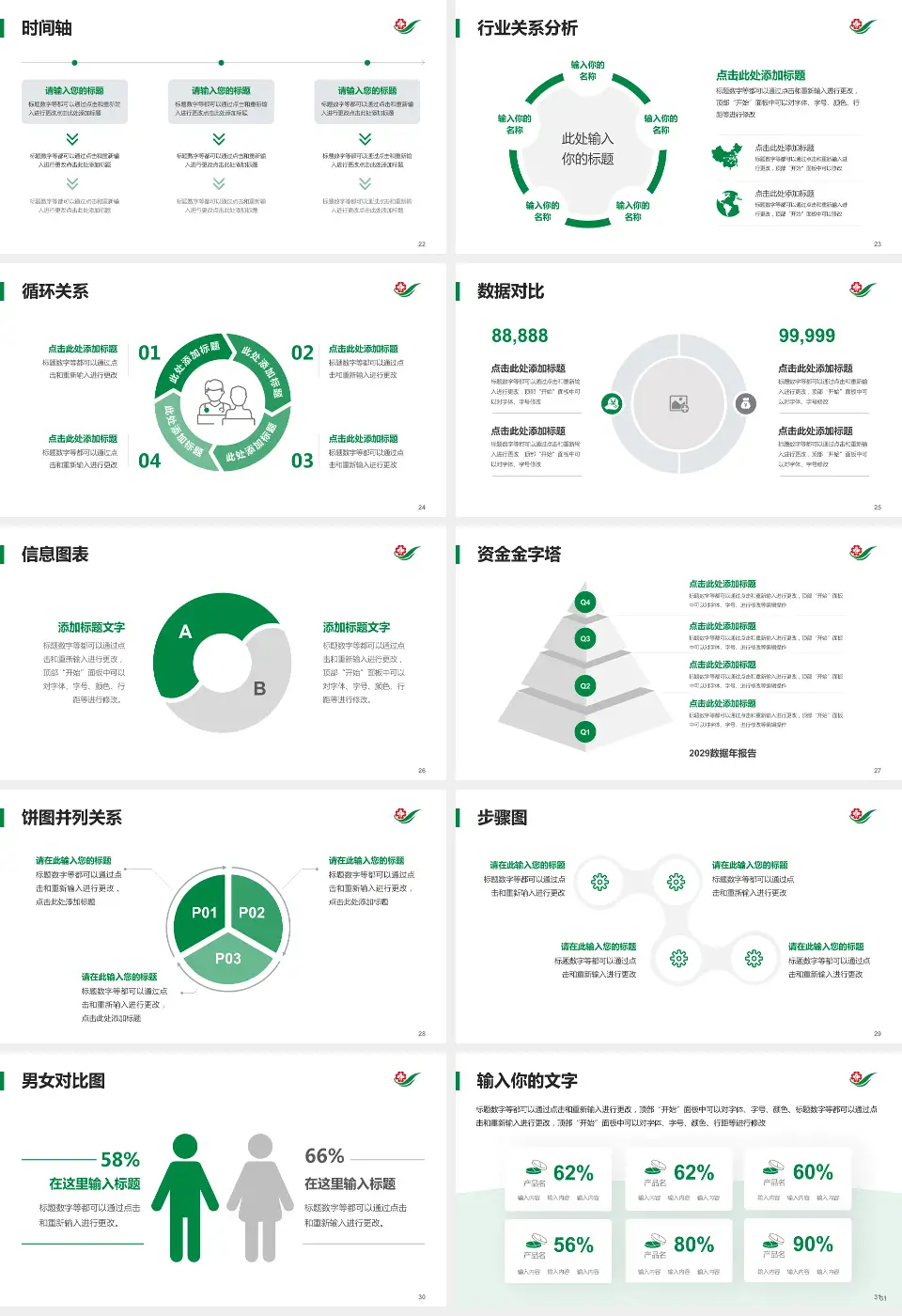 吉林省脑科医院医院管理报告PPT模板16:9格式幻灯片预览图4