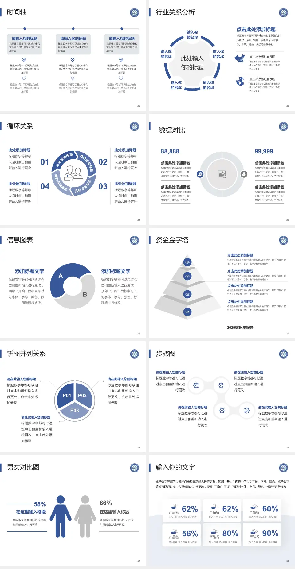 南通大学附属医院东院区医院管理报告PPT模板4:3格式幻灯片预览图4