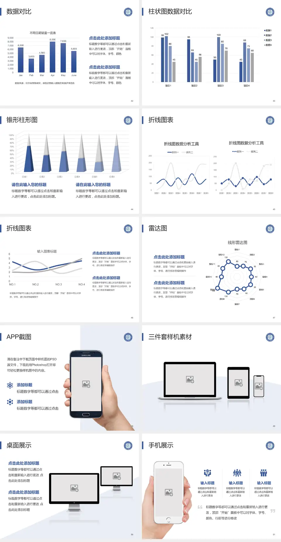 南通大学附属医院东院区医院管理报告PPT模板4:3格式幻灯片预览图6