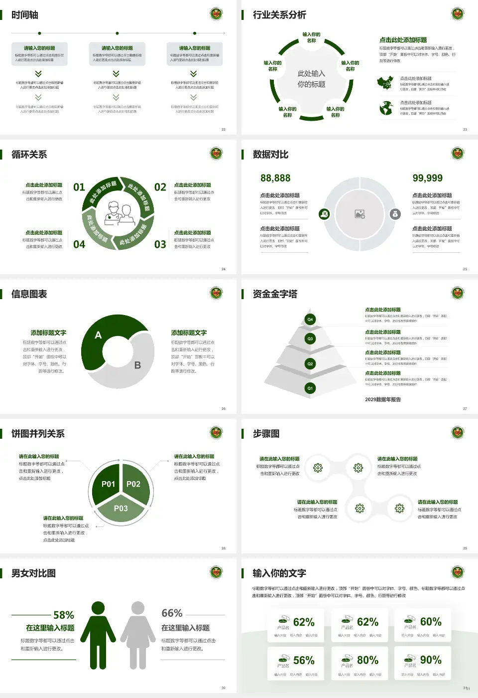 中国人民解放军第八一医院医院管理报告PPT模板16:9格式幻灯片预览图4