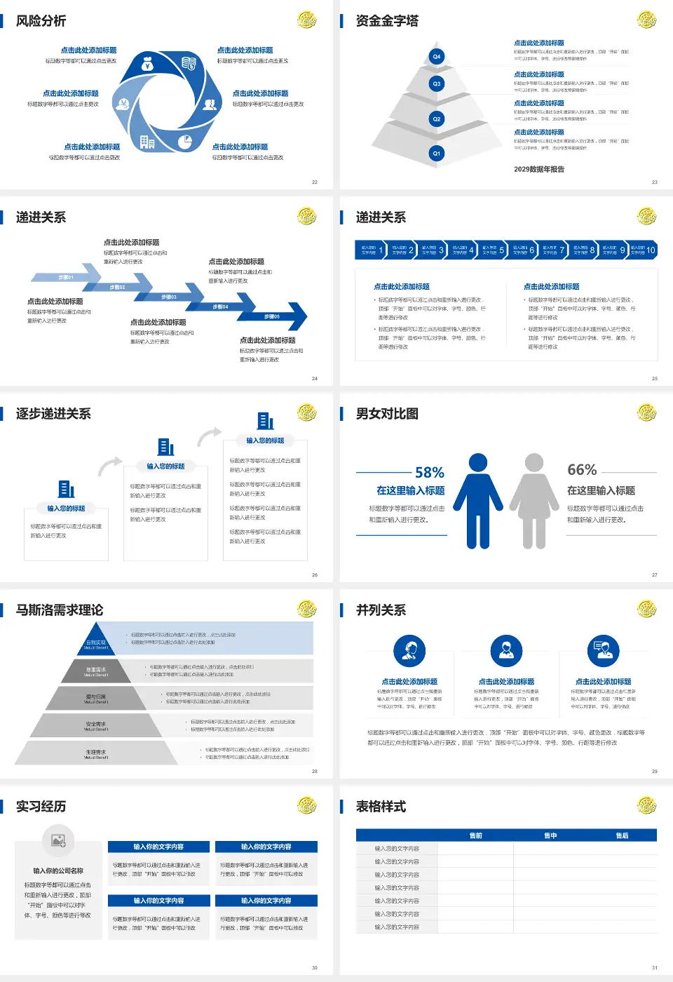 南京脑科医院项目申请与汇报PPT模板16:9格式幻灯片预览图4