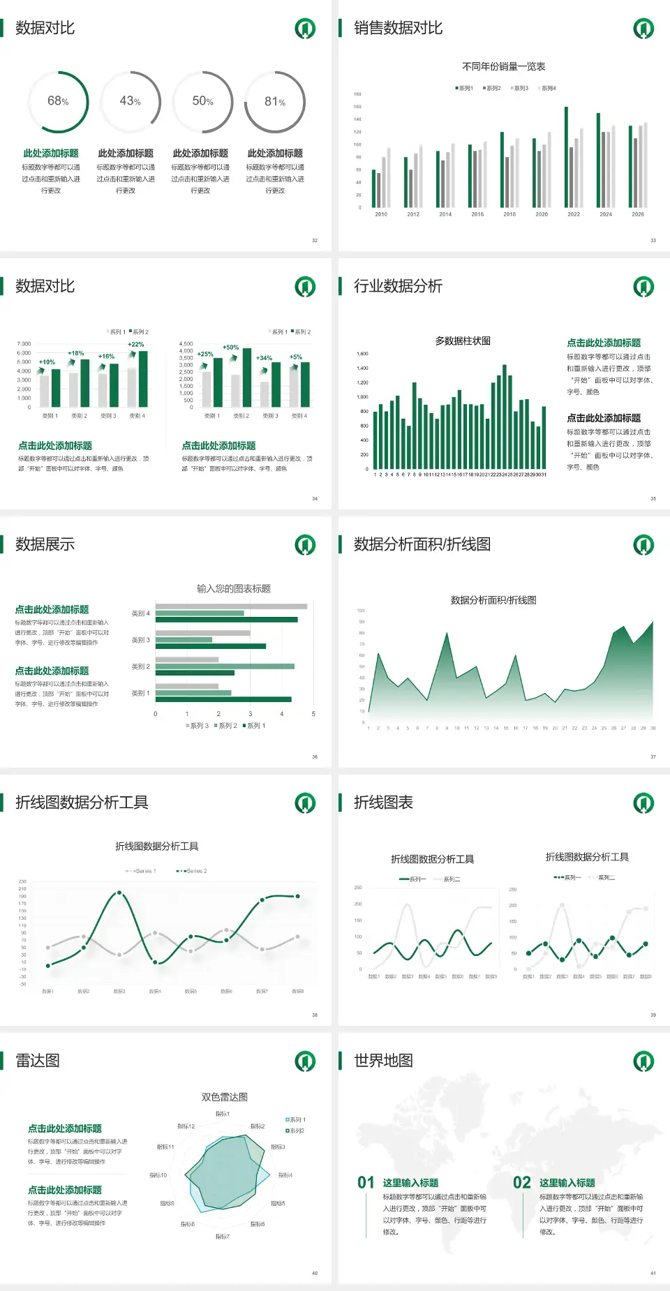 南京市第一医院河西院区会议与研讨会PPT模板4:3格式幻灯片预览图5