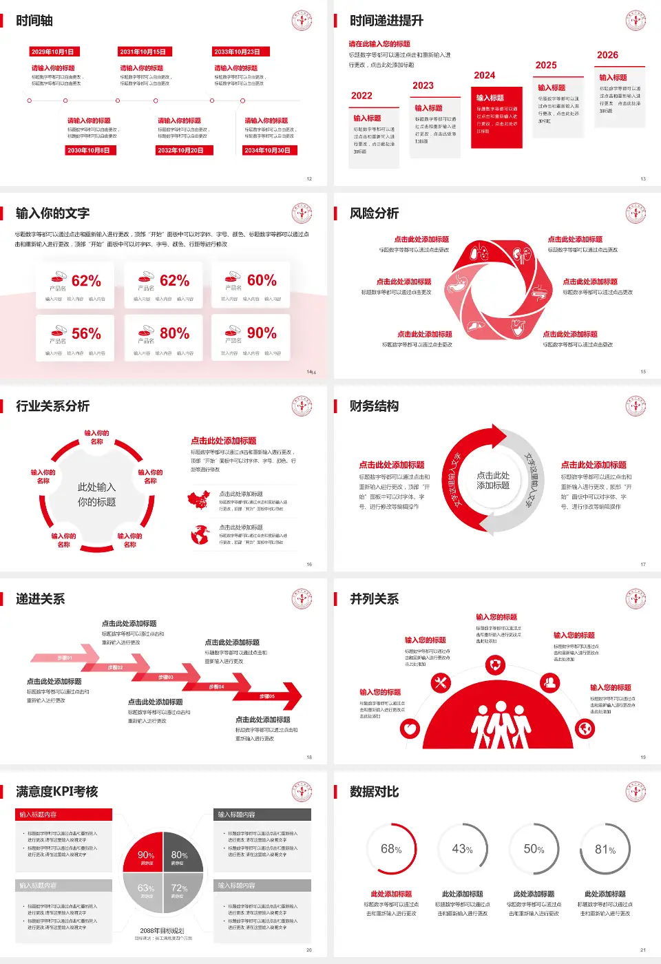 吉林市中心医院病例分享与讨论PPT模板16:9格式幻灯片预览图3