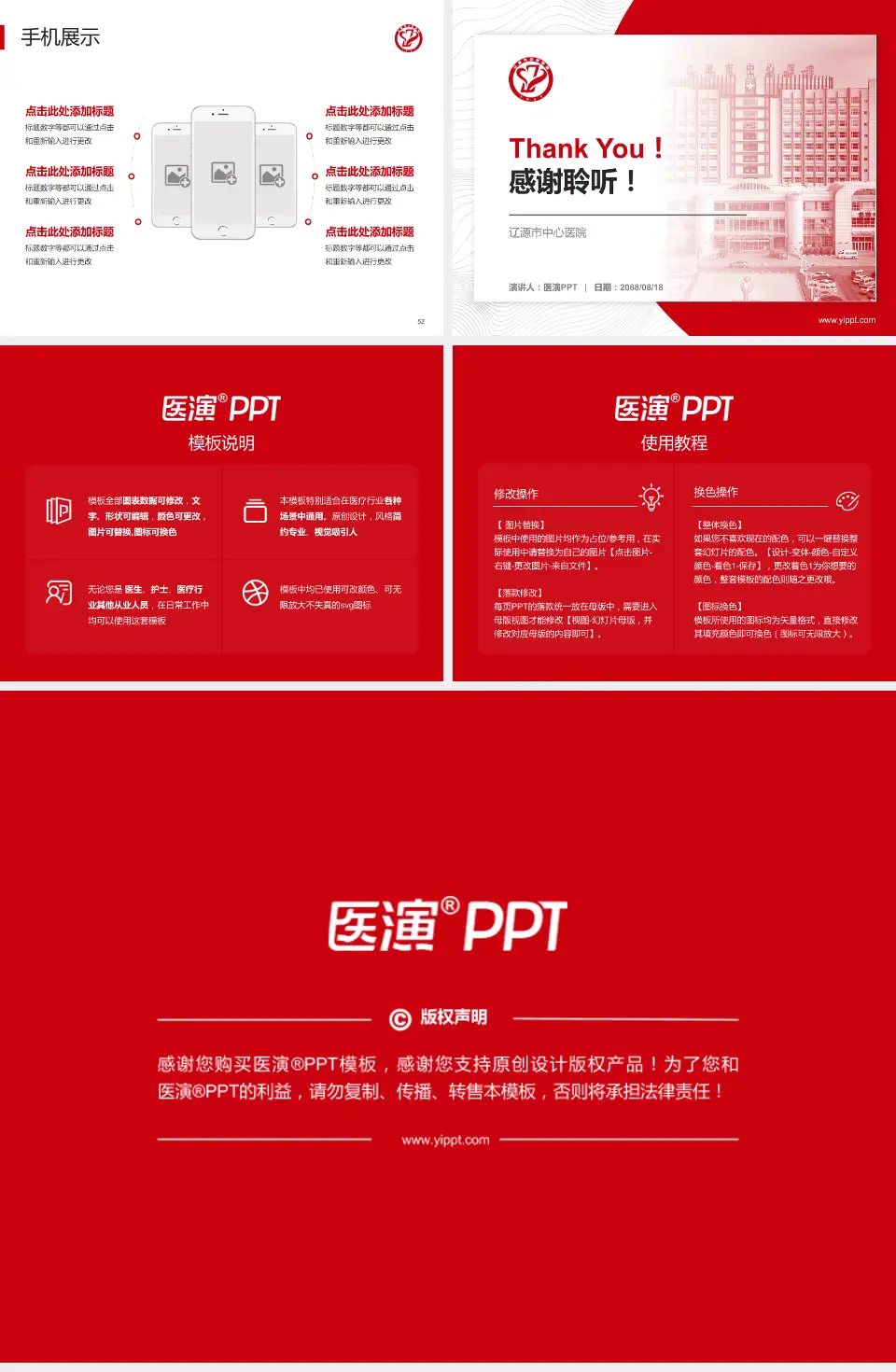 辽源市中心医院医院管理报告PPT模板4:3格式幻灯片预览图7