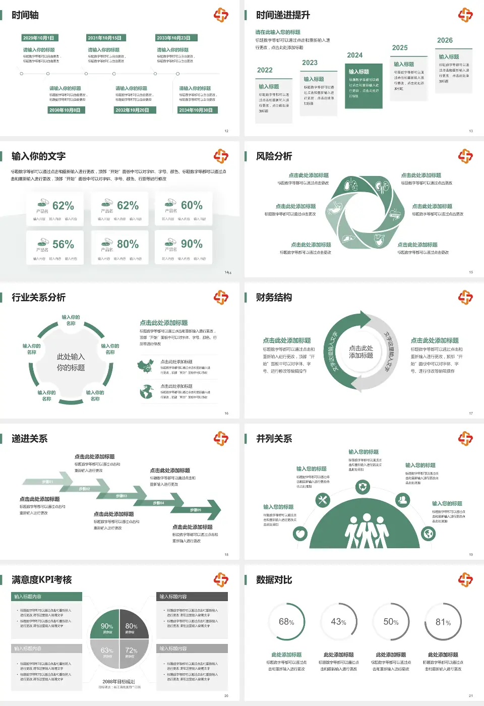 长春市儿童医院病例分享与讨论PPT模板16:9格式幻灯片预览图3