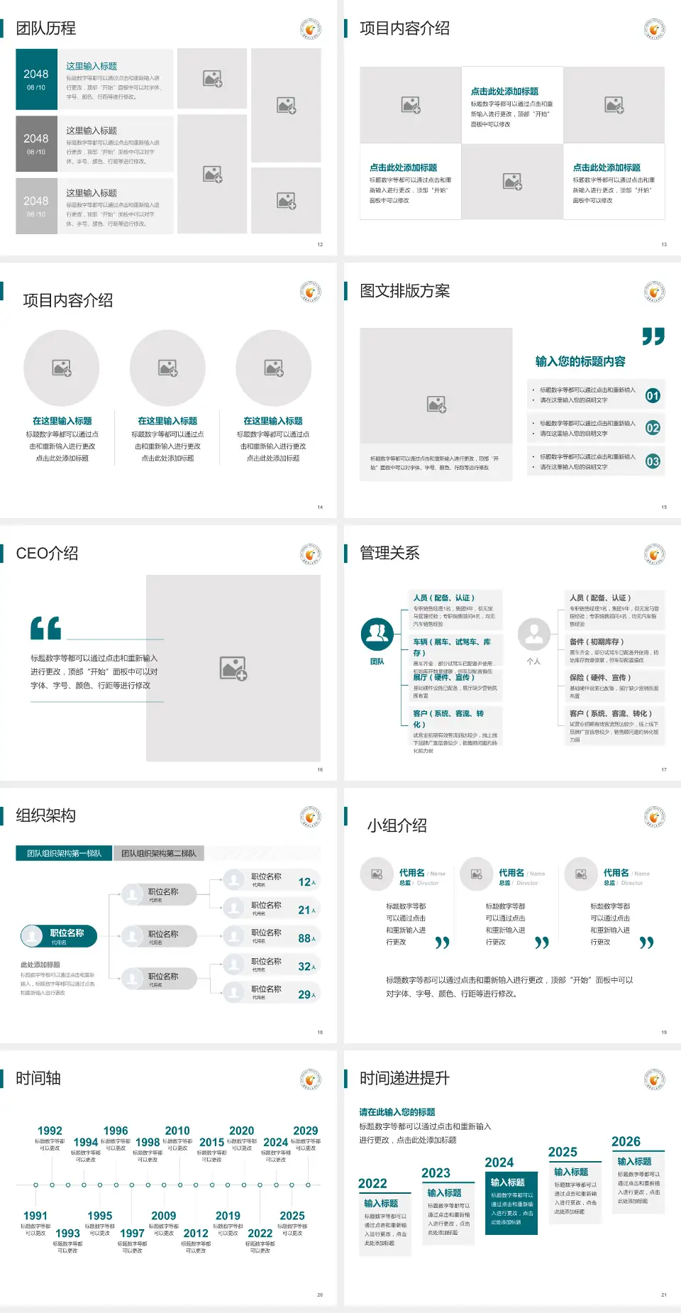 吉林省人民医院凯院区医院管理报告PPT模板4:3格式幻灯片预览图3