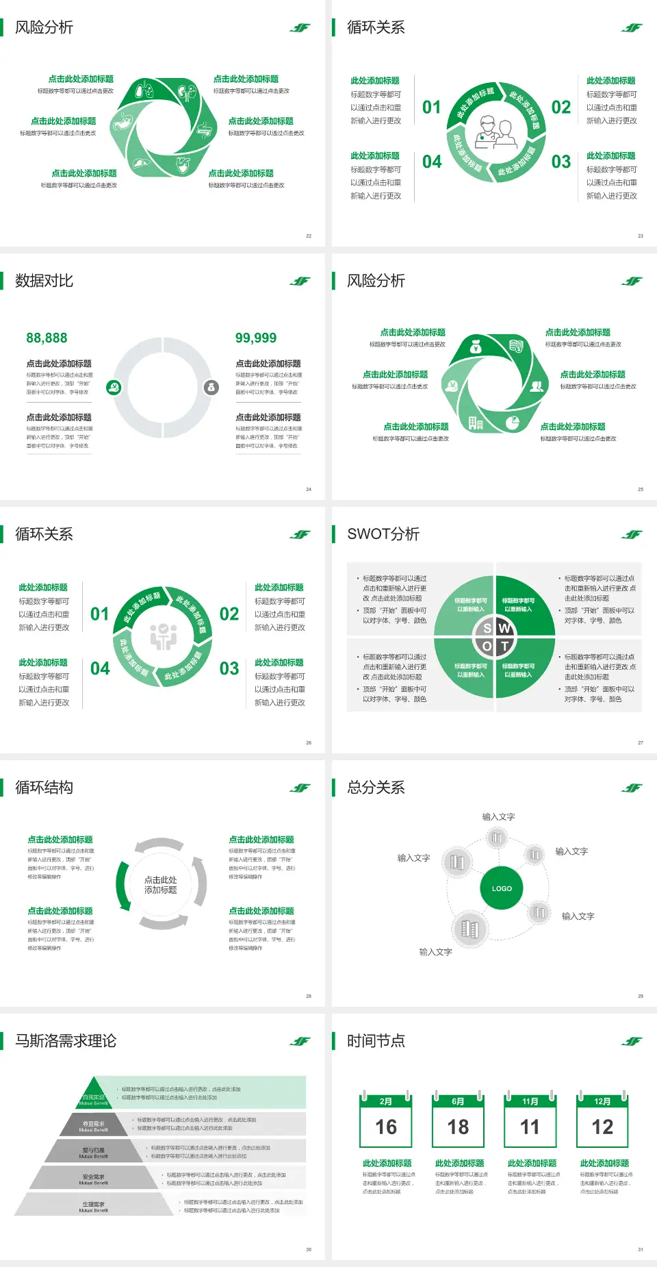 北华大学附属医院科研成果展示PPT模板4:3格式幻灯片预览图4