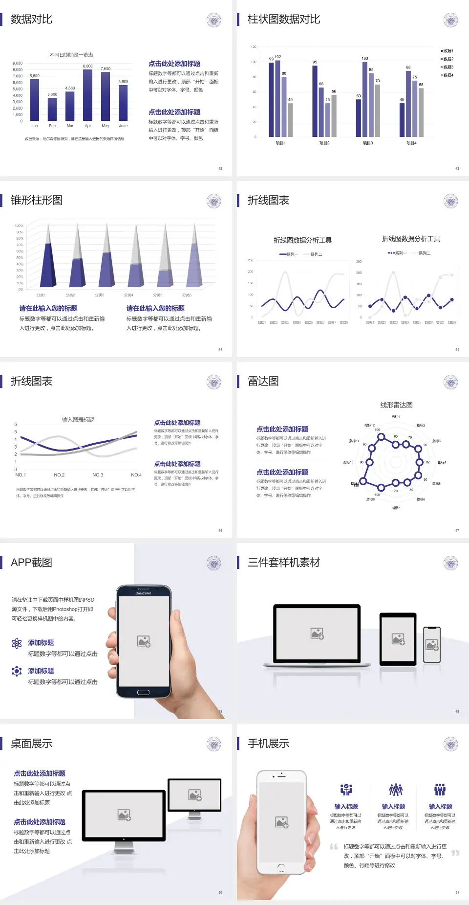 吉林省一汽总医院医院管理报告PPT模板4:3格式幻灯片预览图6
