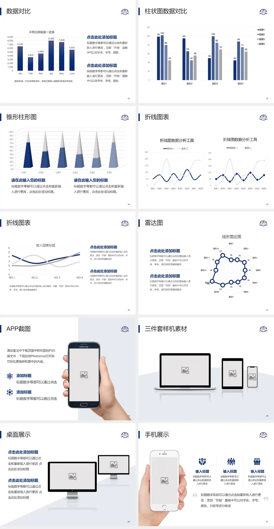 南京鼓楼医院南院医院管理报告PPT模板4:3格式幻灯片预览图6