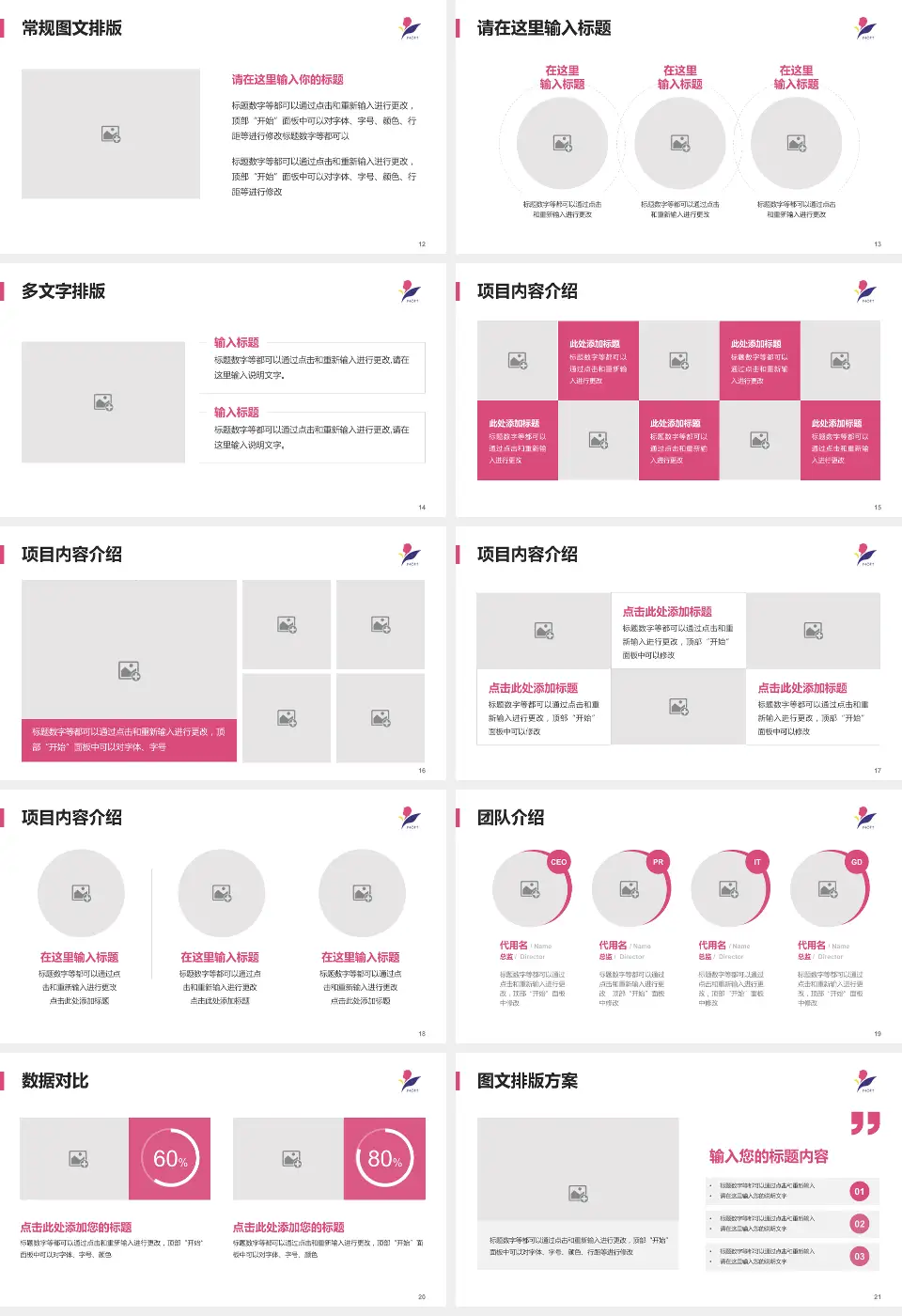 南京市儿童医院品管圈PDCA演示专用PPT模板16:9格式幻灯片预览图3
