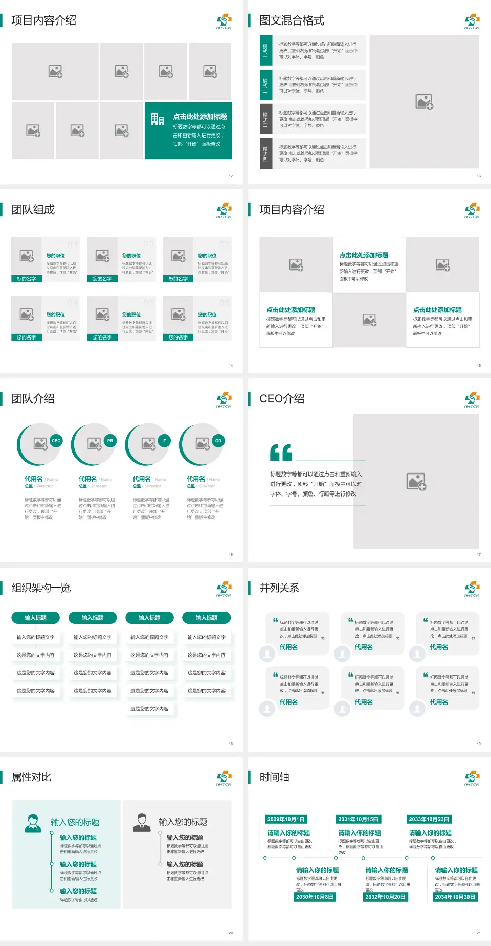南通市中医院患者教育与指导PPT模板4:3格式幻灯片预览图3