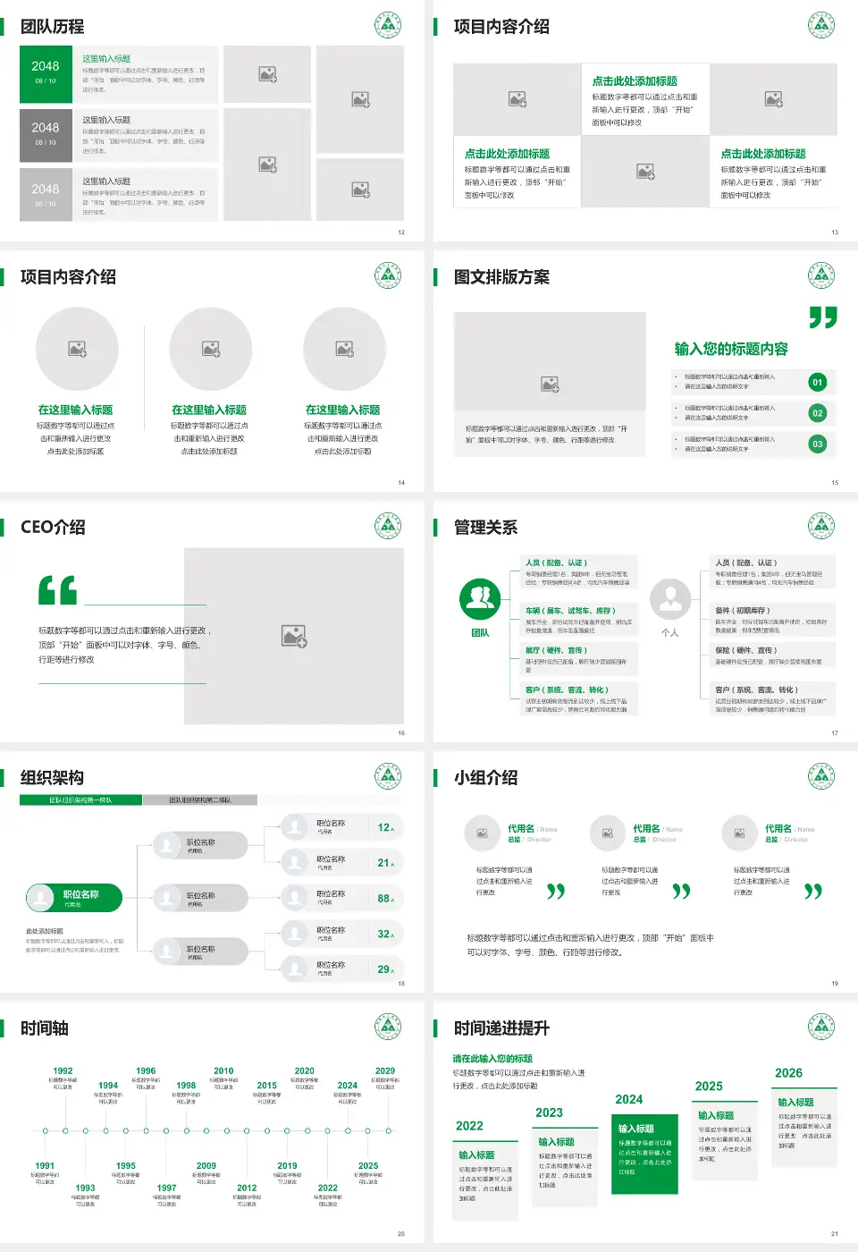 珲春市人民医院医院管理报告PPT模板16:9格式幻灯片预览图3