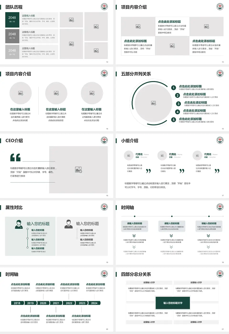 联勤保障部队第九六四医院科研成果展示PPT模板16:9格式幻灯片预览图3