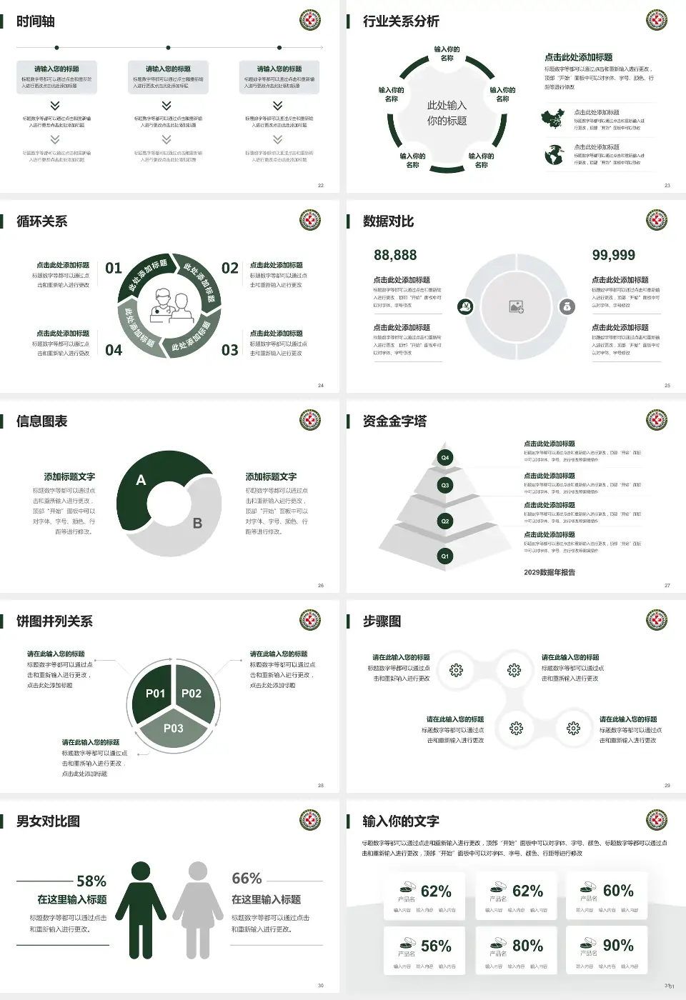 中国人民解放军第八二医院医院管理报告PPT模板16:9格式幻灯片预览图4