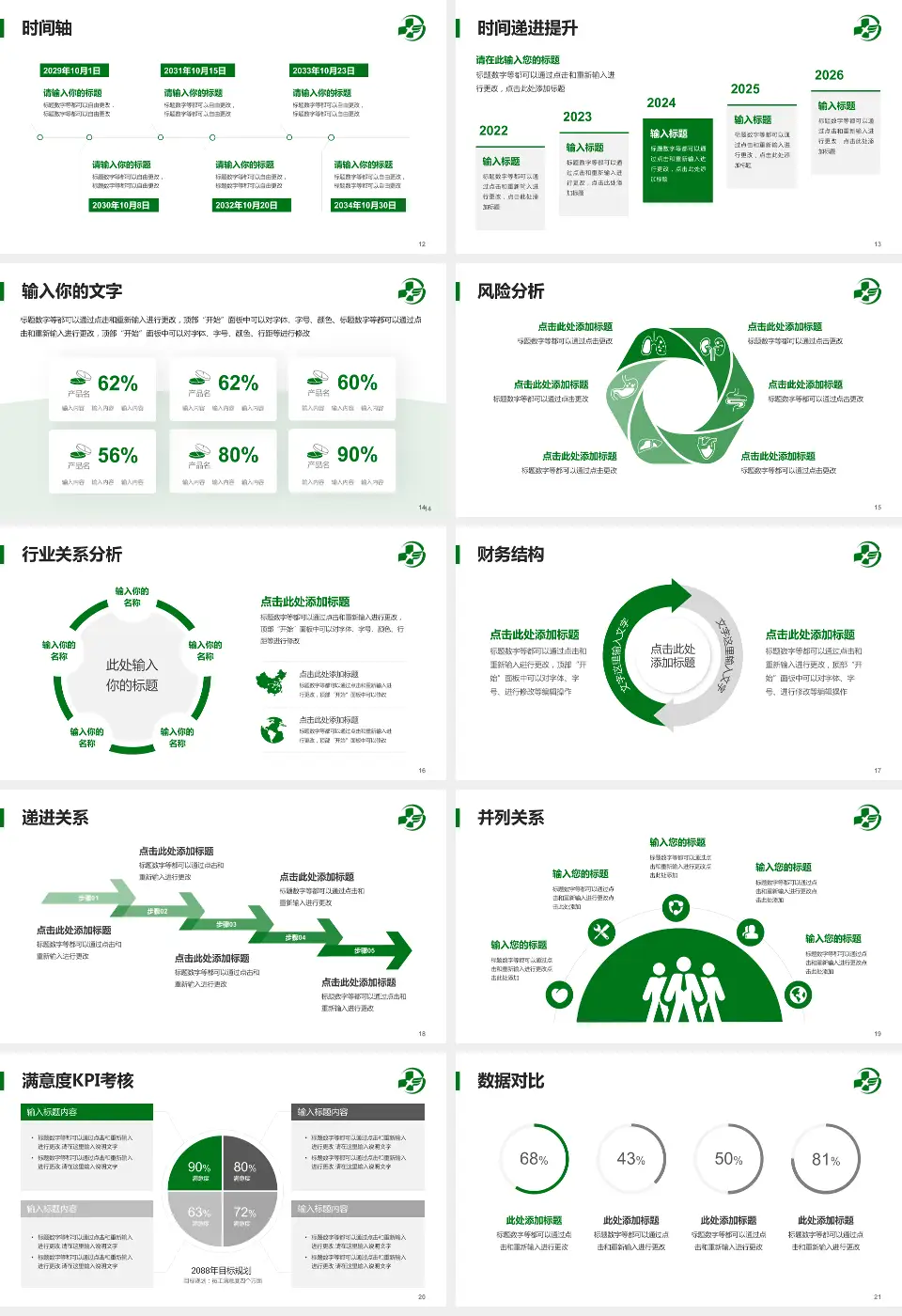 白山市中心医院病例分享与讨论PPT模板16:9格式幻灯片预览图3