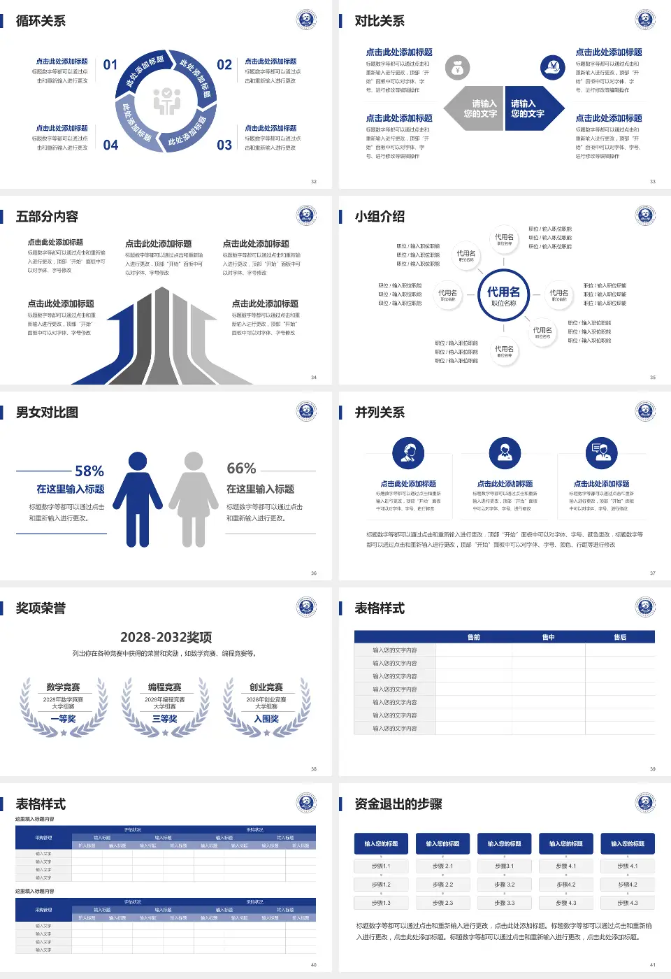 吉林大学第一医院医院简介/日常通用PPT模板16:9格式幻灯片预览图5