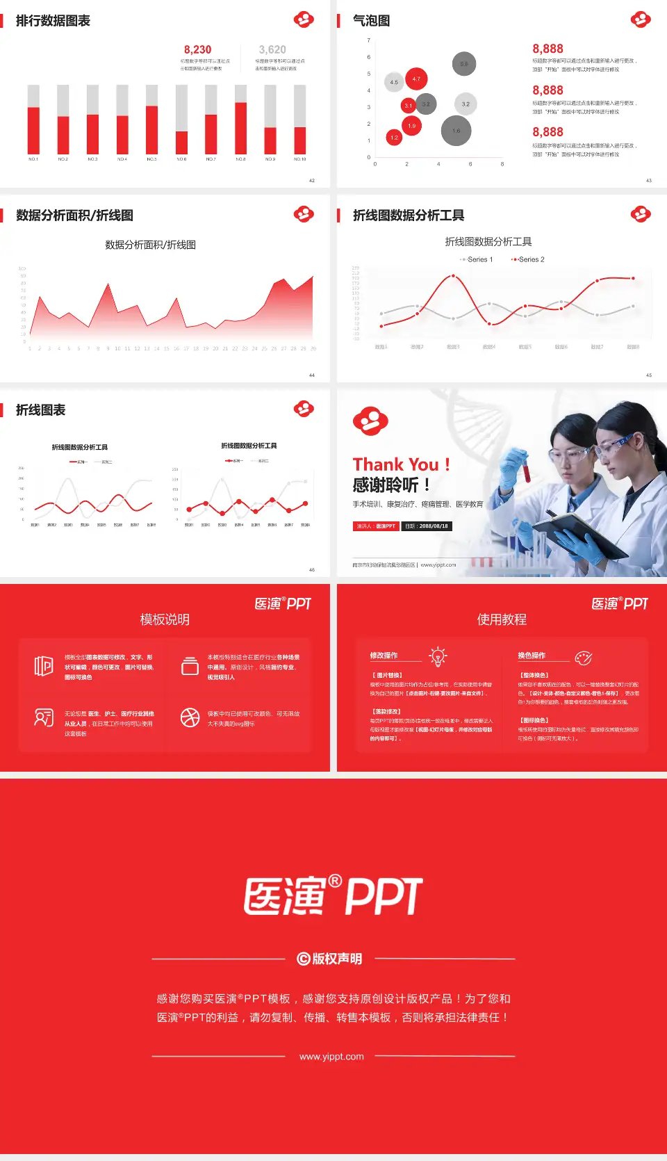 南京市妇幼保健院莫愁路园区科研成果展示PPT模板16:9格式幻灯片预览图6