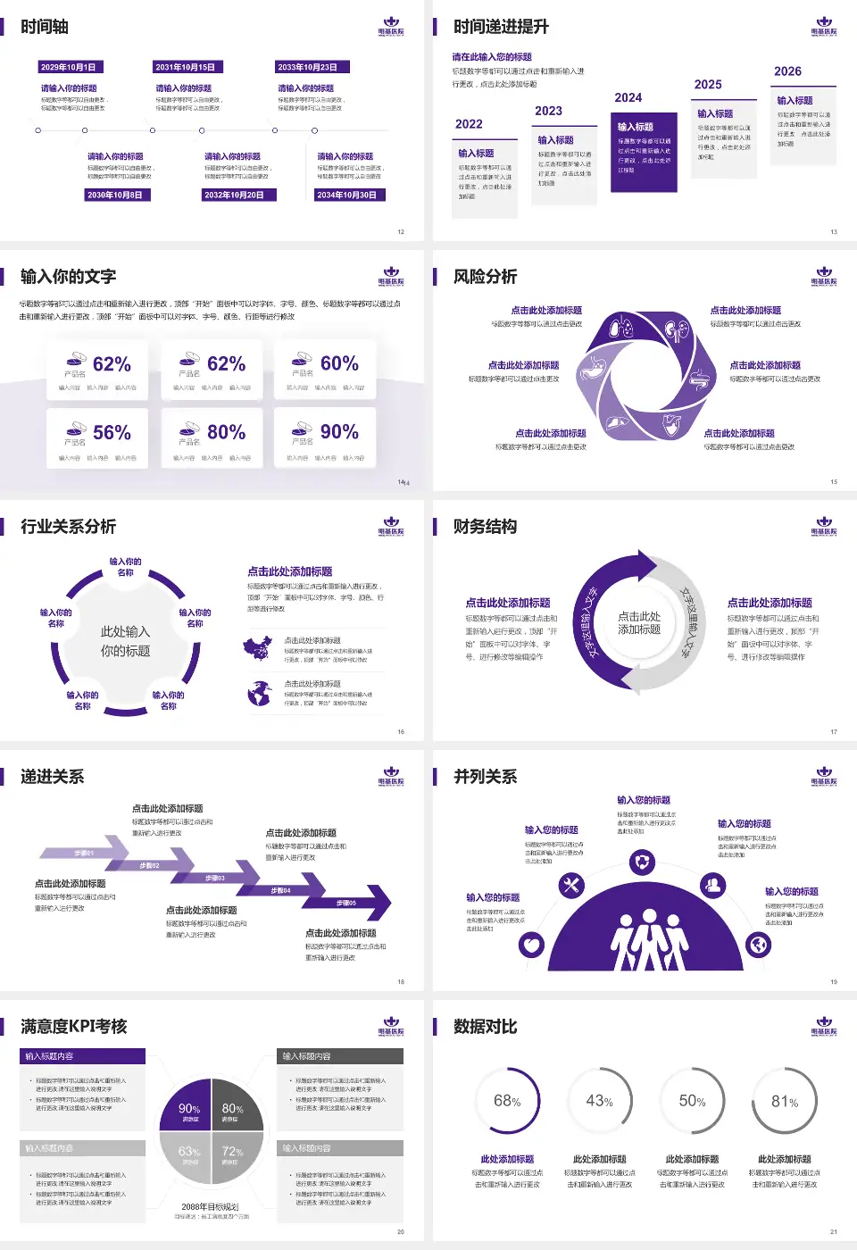 南京明基医院病例分享与讨论PPT模板16:9格式幻灯片预览图3